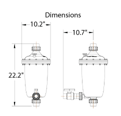 RK-MC-12 Dimensions
